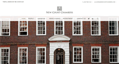 Desktop Screenshot of newcourtchambers.com