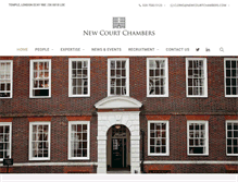 Tablet Screenshot of newcourtchambers.com